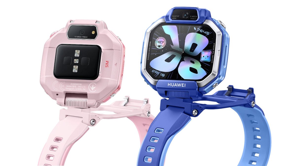 Smartwatch Huawei có thiết kế gập mở độc đáo