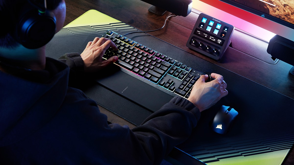 Corsair trình làng combo gear 2026: Bàn phím chống nước IP53, chuột pin "vô địch" 210 giờ
