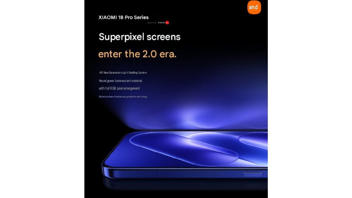Màn hình Xiaomi 18 Pro sẽ có độ sáng ấn tượng