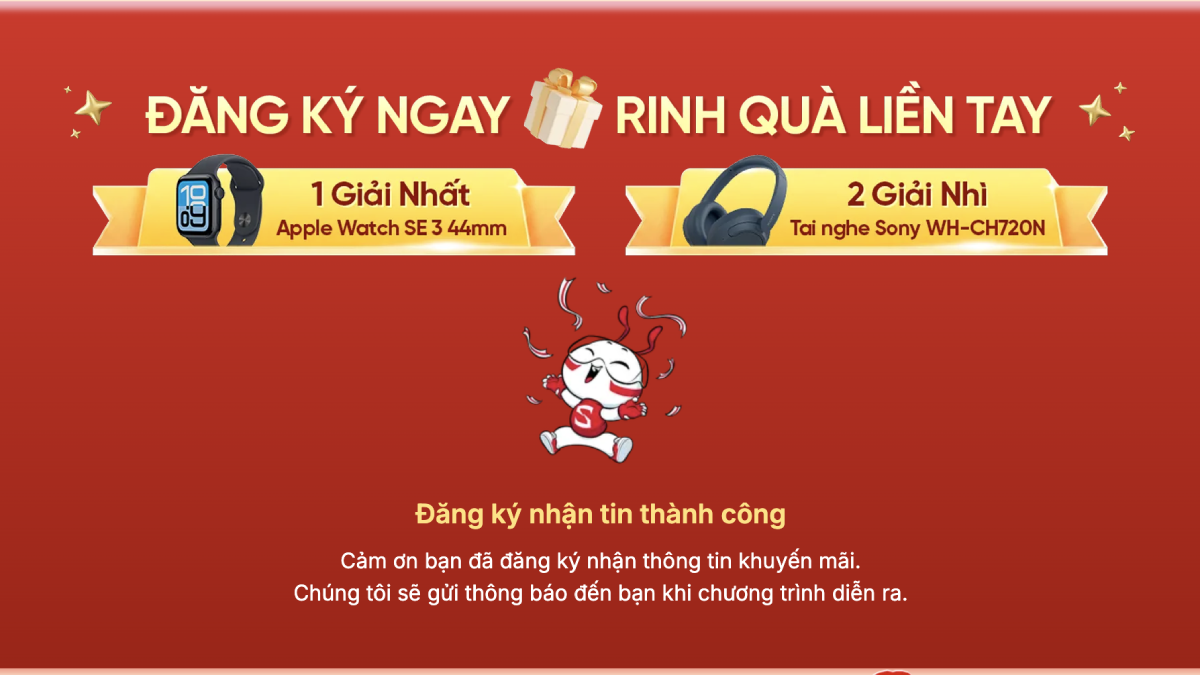 Nhiều quà tặng hấp dẫn đang chờ đón bạn