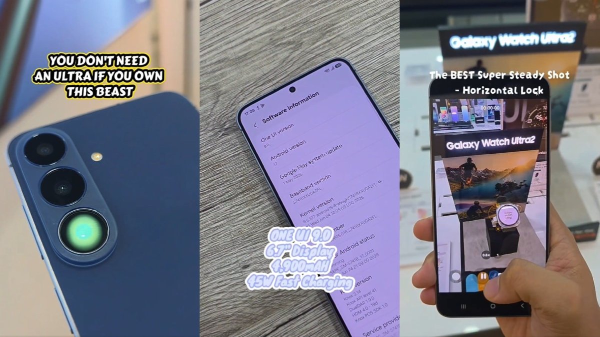 Rò rỉ video thực tế Galaxy S26 FE: Thiết kế camera mới lạ chưa từng thấy! Rò rỉ video thực tế Galaxy S26 FE: Thiết kế camera mới lạ chưa từng thấy!