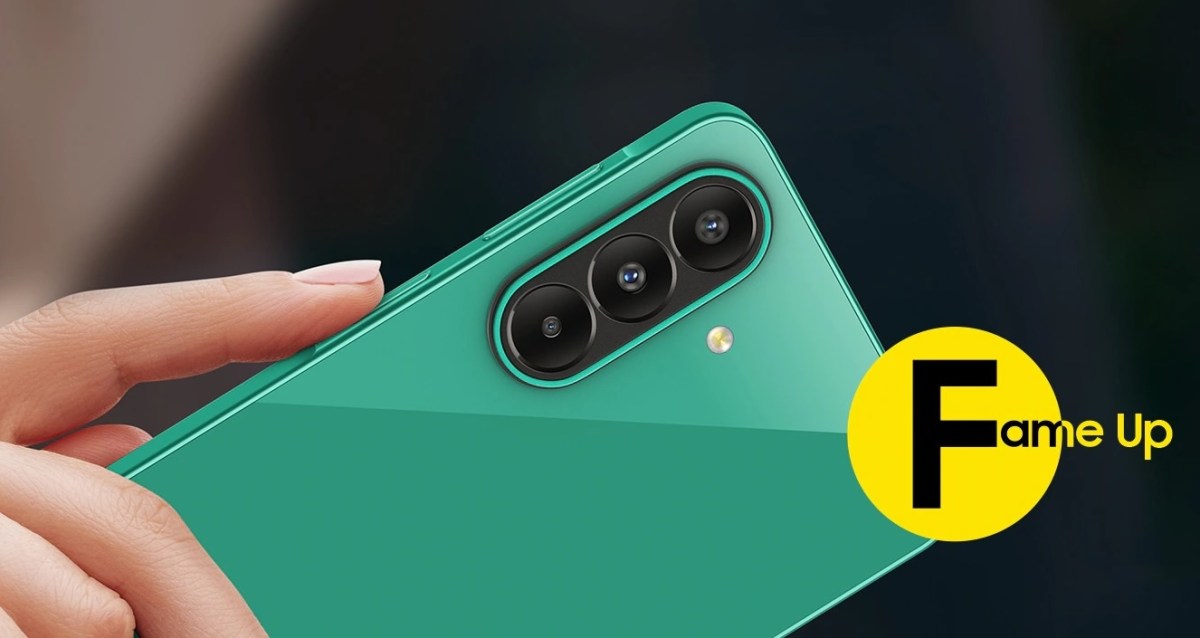 Cận cảnh cụm camera sau của Galaxy F70 Pro