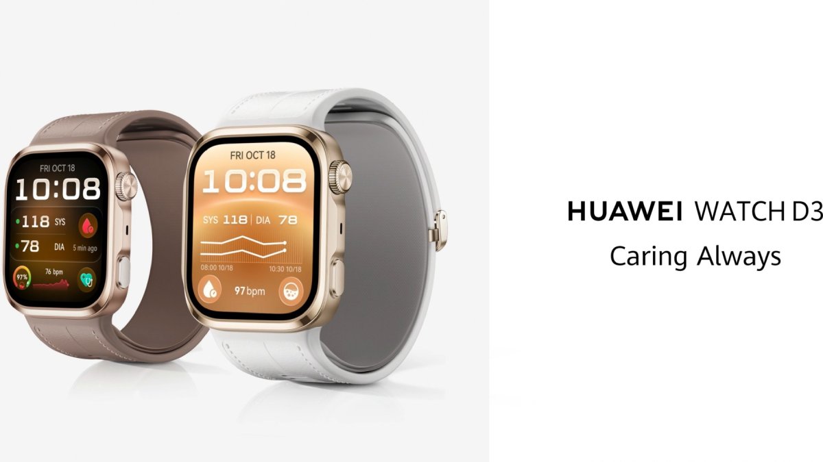 Huawei Watch D3 lộ diện: Tạm biệt thiết kế dày cộm, đo huyết áp giờ đây cực thời trang? Huawei Watch D3 lộ diện: Tạm biệt thiết kế dày cộm, đo huyết áp giờ đây cực thời trang?