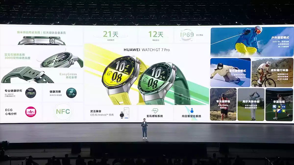 Huawei Watch GT7 Pro giúp theo dõi sức khỏe người dùng toàn diện