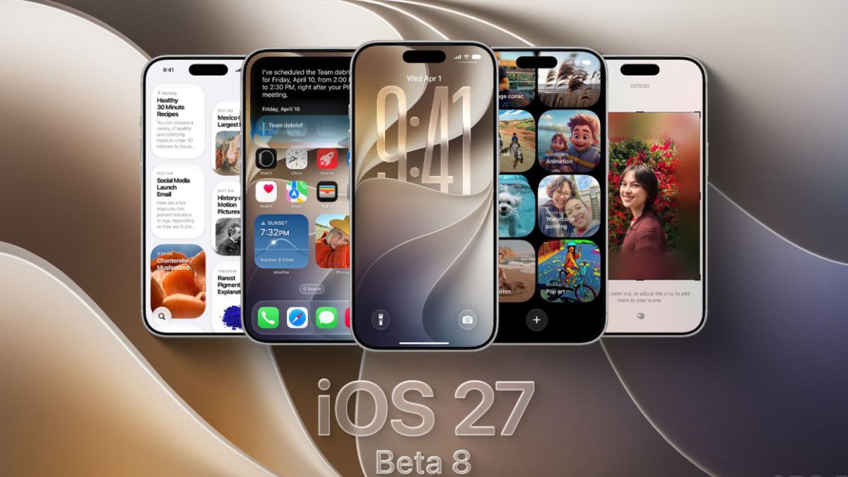 iOS 27 Beta 8 được phát hành