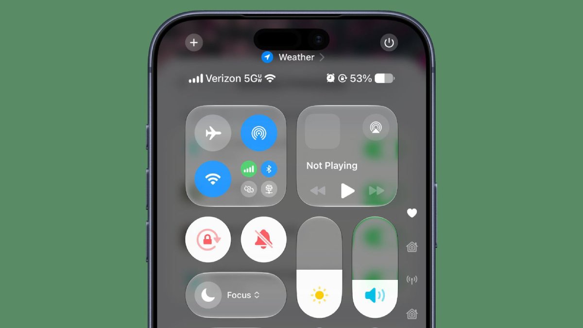 iOS 27 Developer Beta 5 có gì mới về trung tâm điều khiển