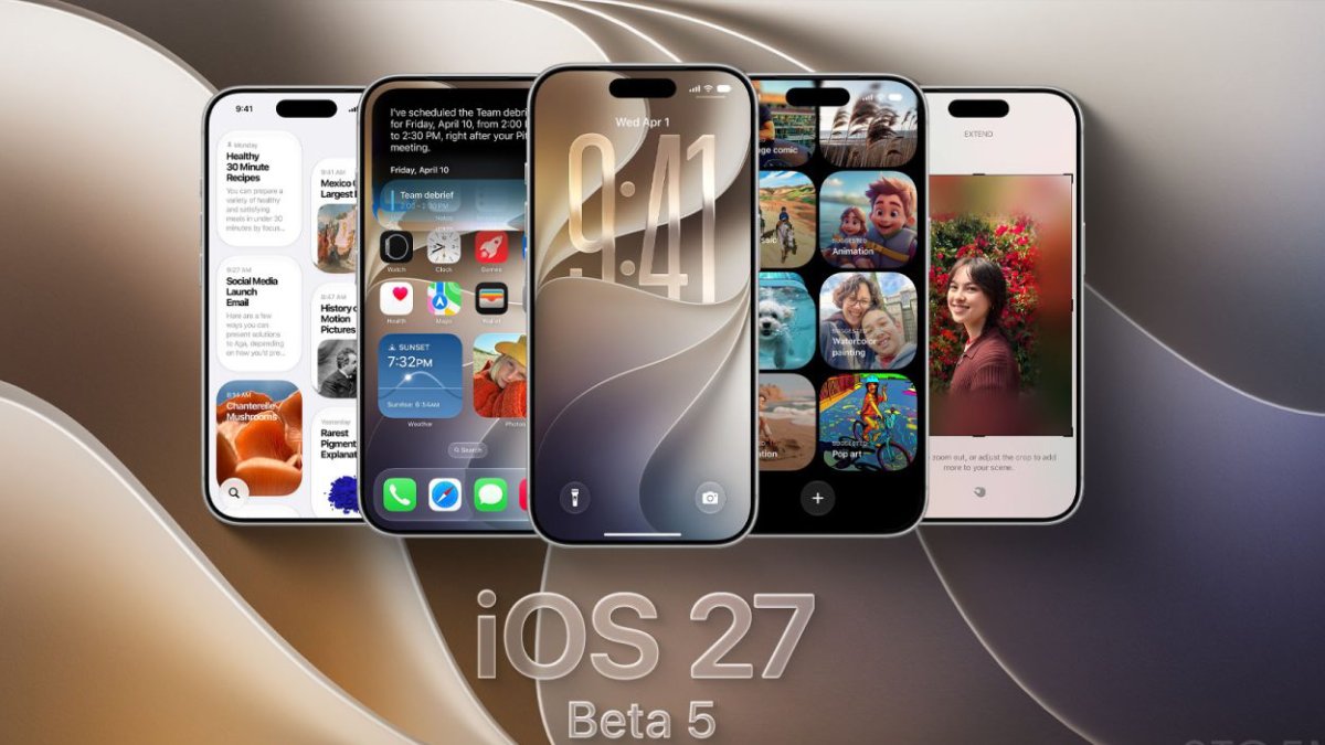 Apple bất ngờ phát hành iOS 27 Developer Beta 5: Có gì mới?
