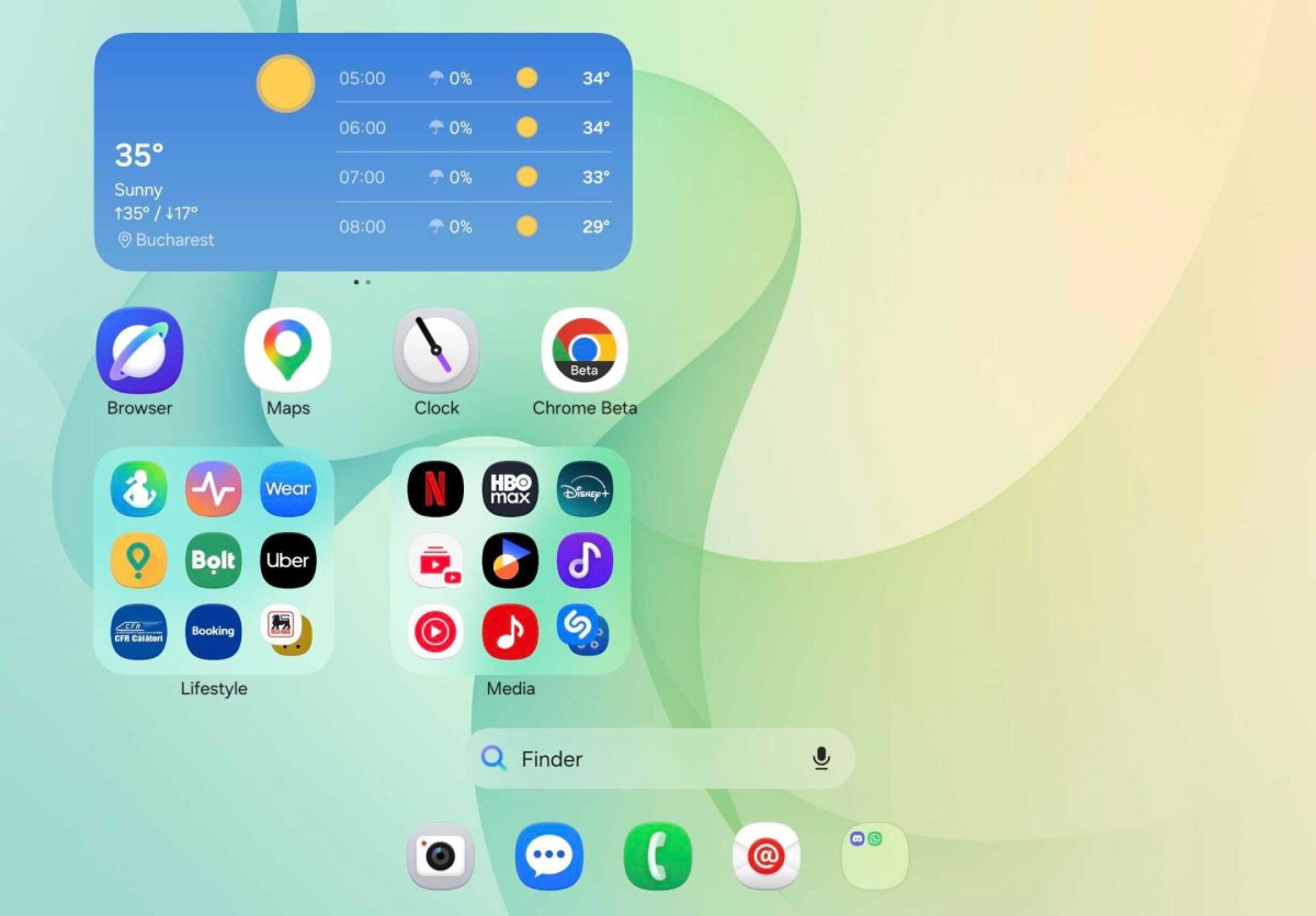 Cài đặt màn hình chính Galaxy Z Fold8