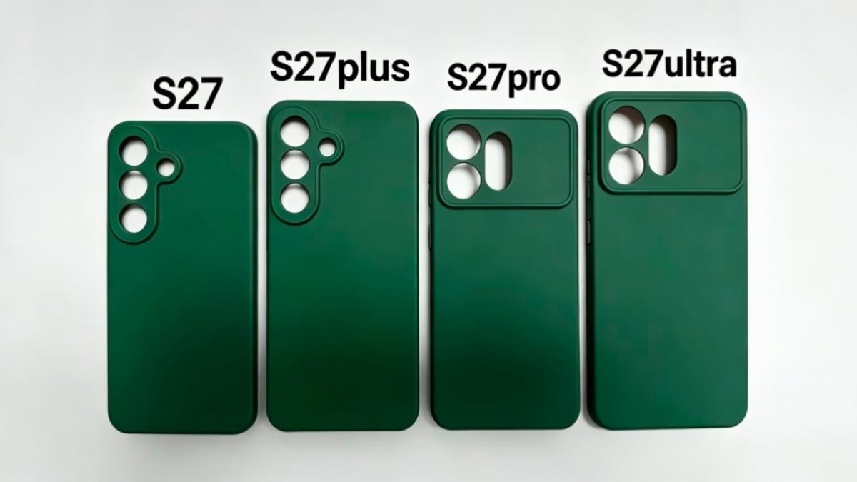 Lộ diện ốp lưng Galaxy S27 series: Thiết kế thay đổi hoàn toàn trên bản Pro và Ultra!