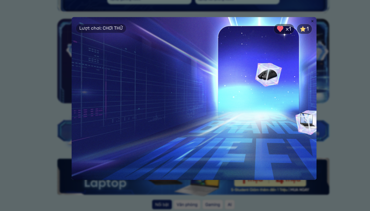 Cách chơi mini game khá đơn giản