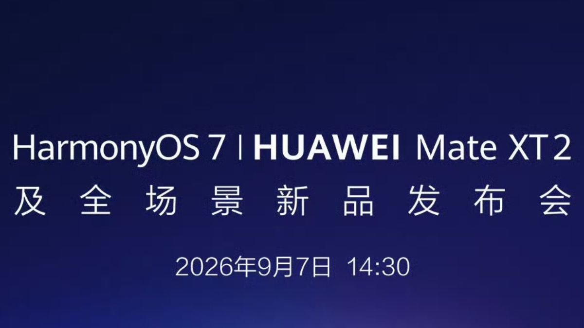 Huawei Mate XT 2 sẽ ra mắt vào ngày 7/9
