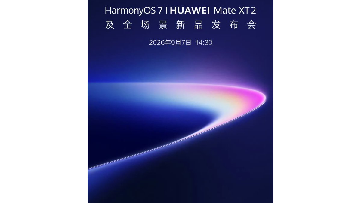 Mate XT 2 là siêu phẩm màn hình gập ba tiếp theo của Huawei