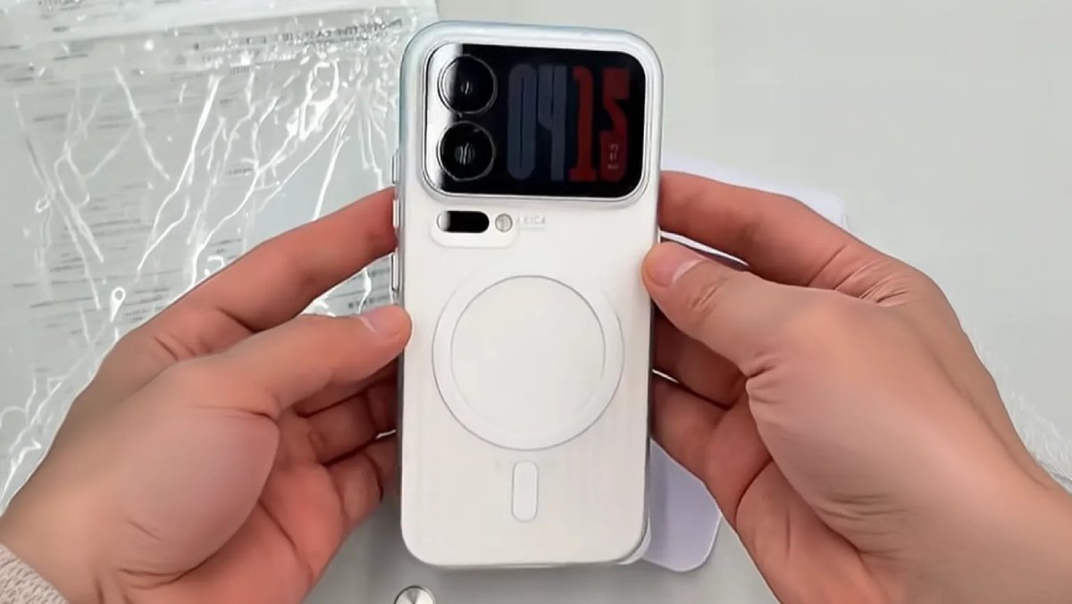 Rò rỉ ốp lưng Xiaomi 18 Pro: Camera khủng hơn, nút AI quay trở lại