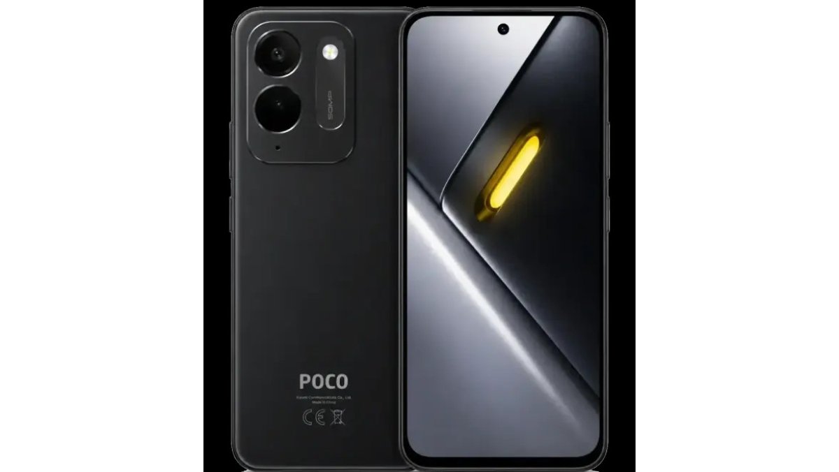 POCO C95 Pro có thiết kế trẻ trung