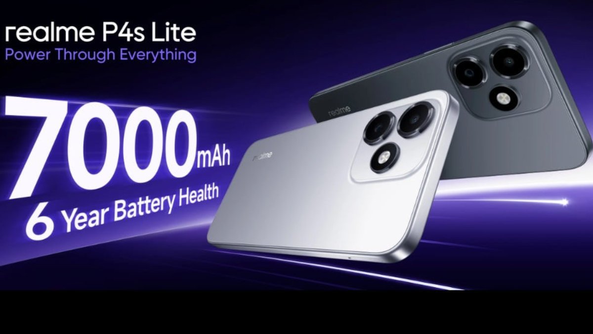 realme P4s Lite ra mắt với cấu hình khá tốt