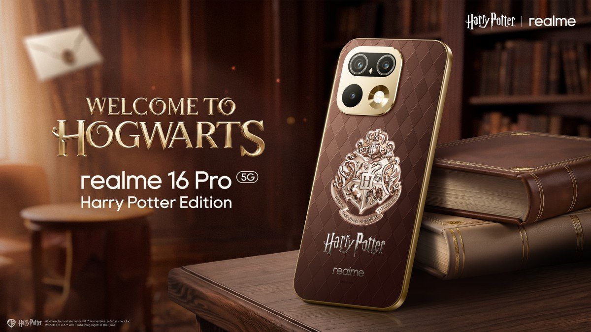 realme 16 Pro Harry Potter ra mắt: Đổi màu ma thuật, pin 7,000 mAh