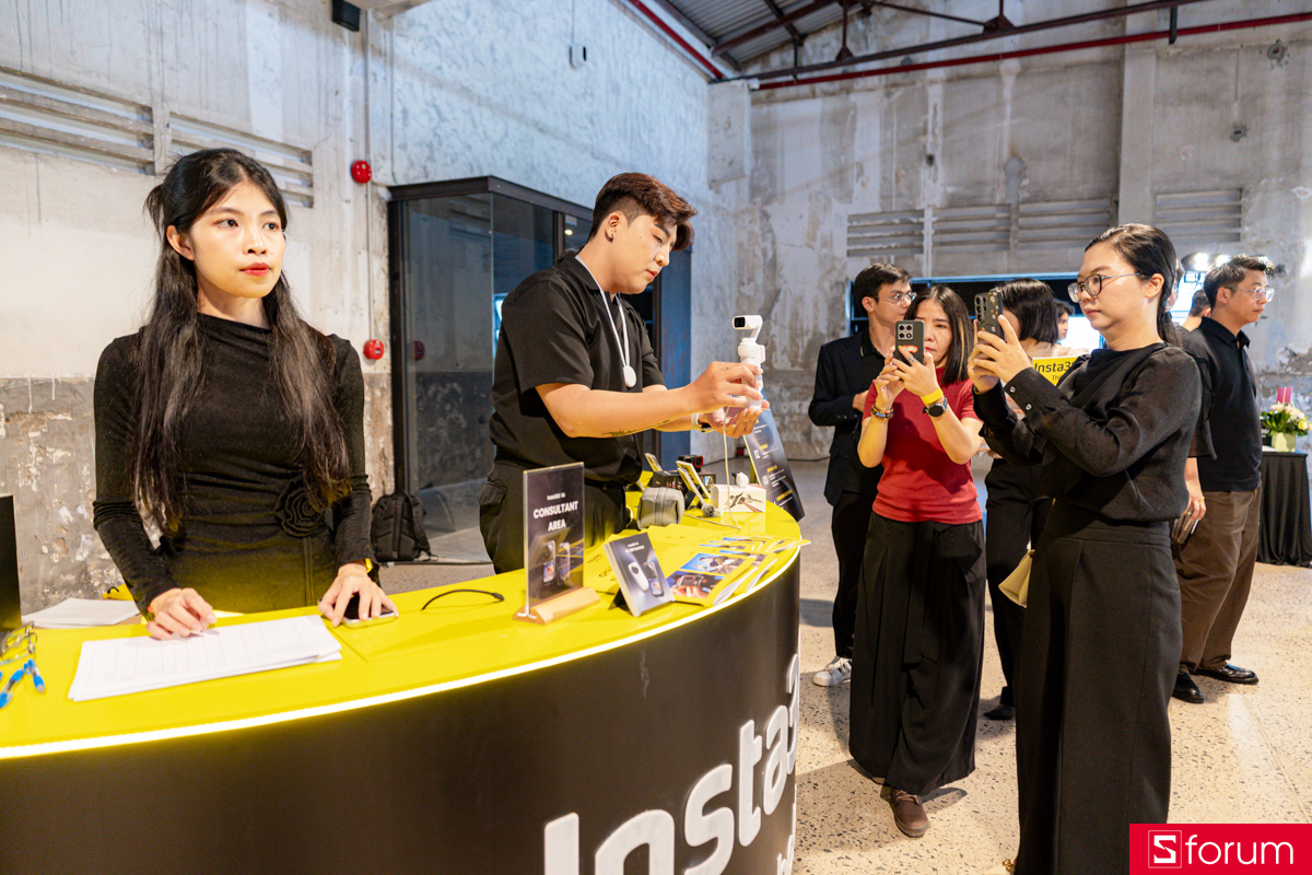 Người tham dự có thể đăng ký nhận Insta360 X6 để trải nghiệm