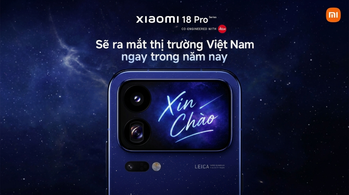 Tin vui cho MiFan: Xiaomi 18 Pro Series sẽ ra mắt tại Việt Nam trong năm nay
