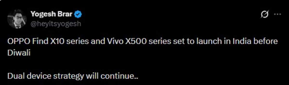 OPPO Find X10 Series có thể ra mắt vào tháng 10 tới