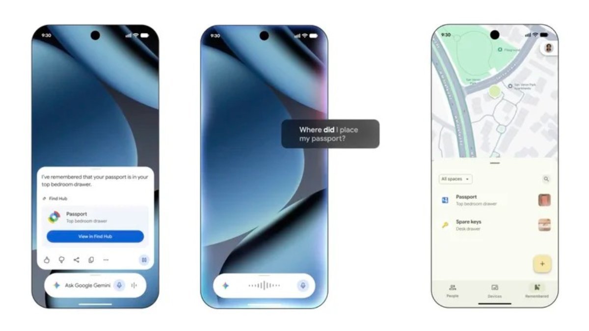 Find Hub sẽ được hỗ trợ bởi Gemini