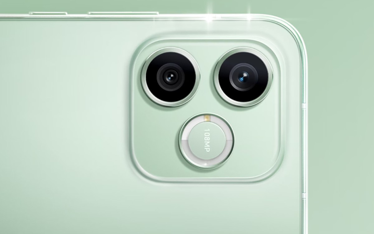Cụm camera sau kép của HONOR 600e