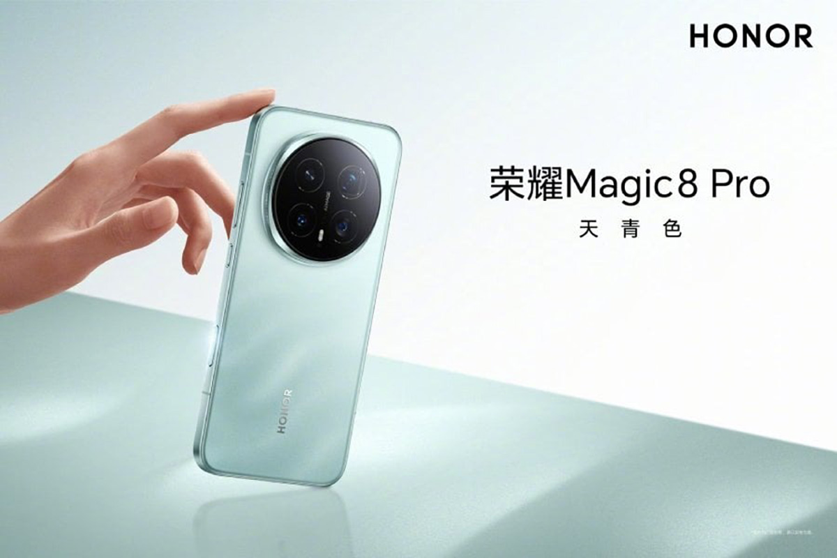 Honor Magic8 Pro màu xanh