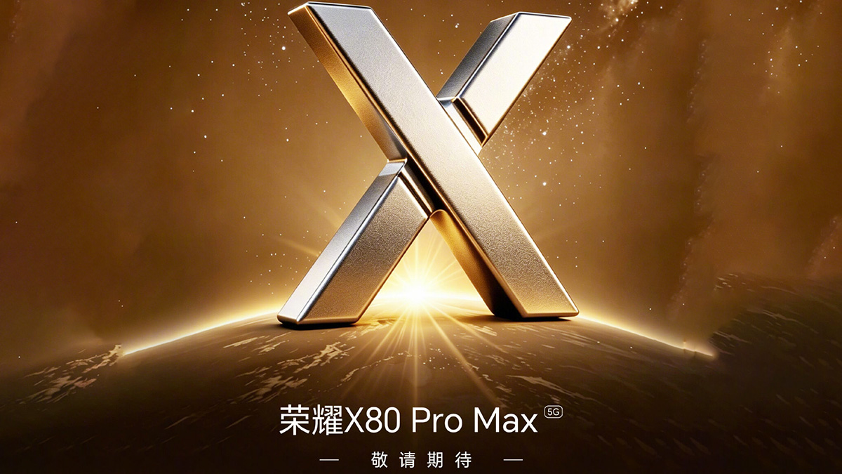 HONOR X80 Pro Max lộ teaser chính thức, xác nhận có pin khủng 11000 mAh
