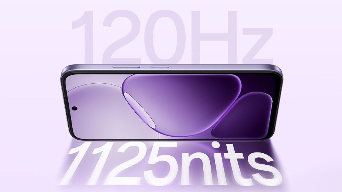 Điện thoại có màn hình 120Hz mượt mà và độ sáng cao