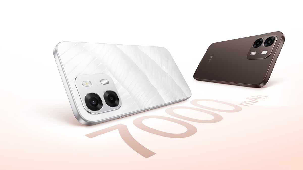 Điểm nhấn chính của điện thoại OPPO A6s 5G là viên pin khủng 7000 mAh với sạc nhanh 80W