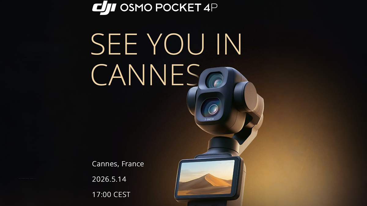 DJI xác nhận sẽ ra mắt Osmo Pocket 4P vào ngày 14 tháng 5