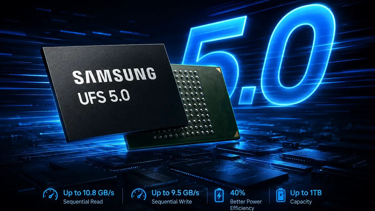 Các tính năng chính của bộ nhớ UFS 5.0 mới đến từ Samsung