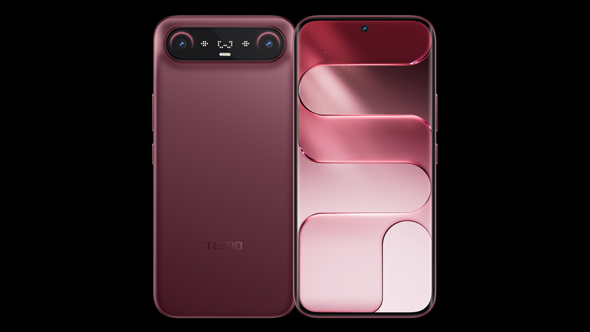 Tecno Camon 50 Slim có đèn LED thú vị ở mặt sau