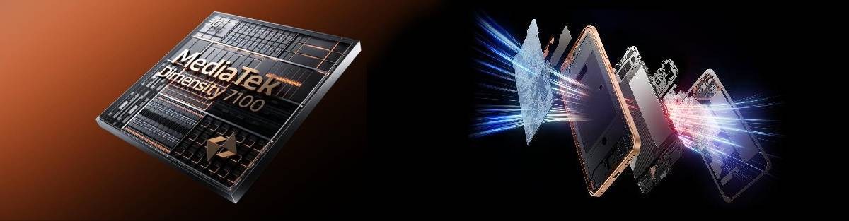 Di động mới ra mắt của Tecno dùng chip Dimensity 7100