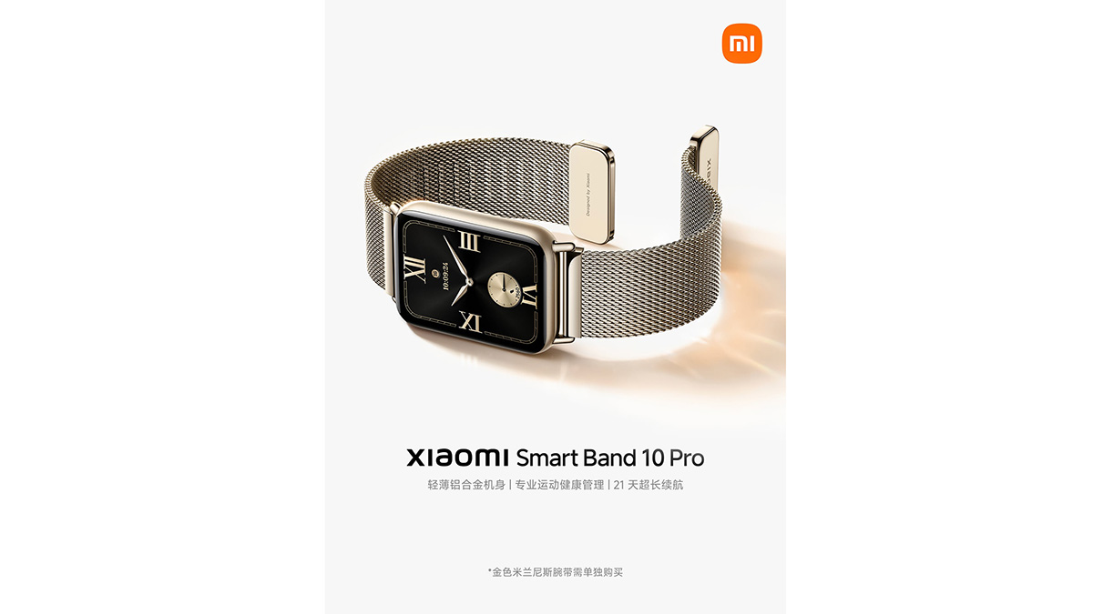 Xiaomi Smart Band 10 Pro sẽ ra mắt vào ngày 21/5