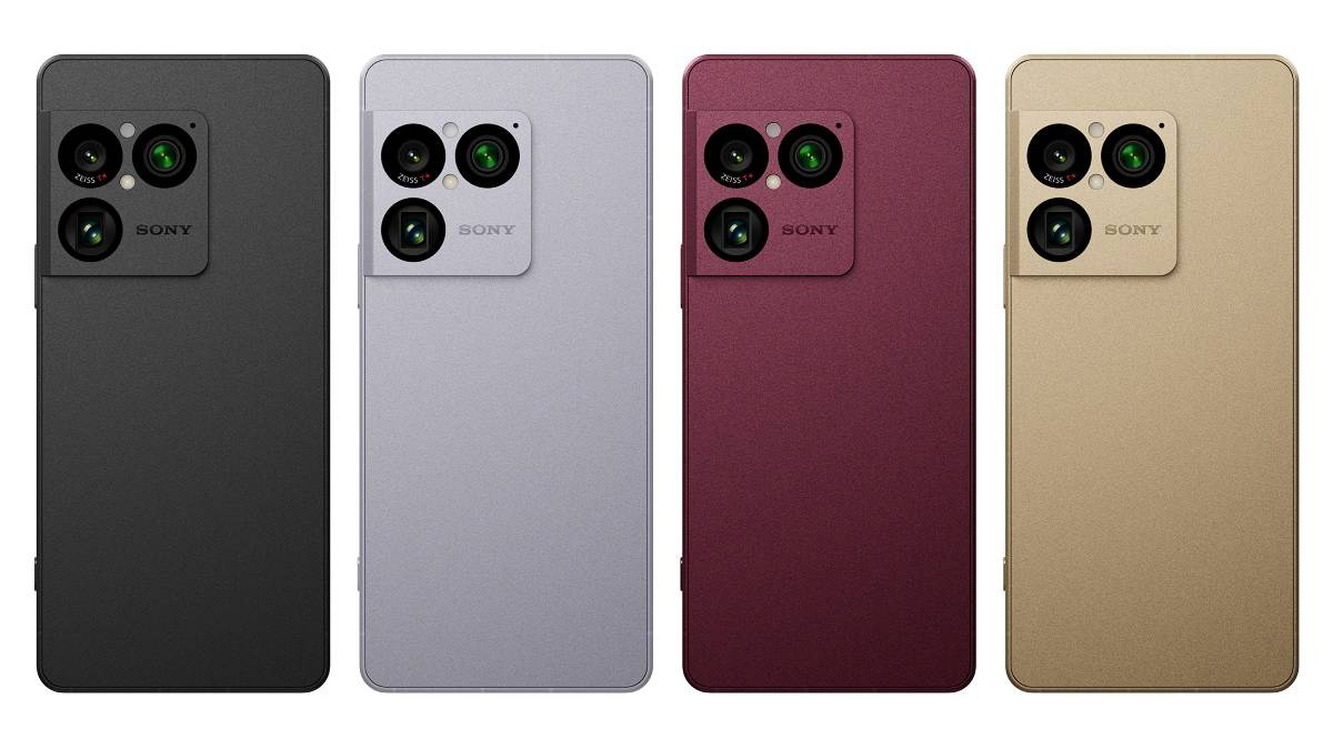 Các tùy chọn màu sắc của điện thoại Xperia 1 Series thế hệ mới