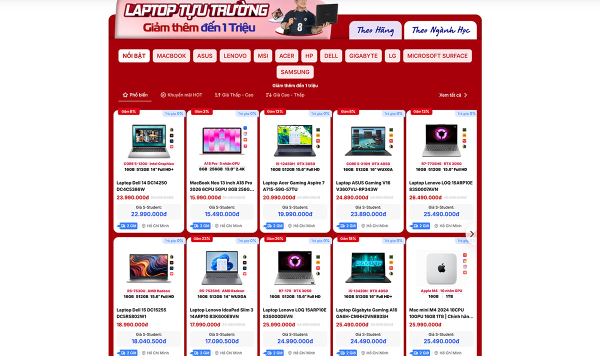 Nhiều deal hot đang chờ đón bạn trong chương trình khuyến mãi mới của CellphoneS