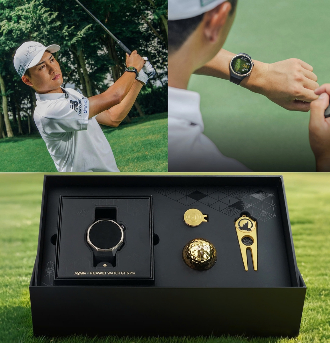 Honma x Huawei Watch GT 6 Pro có thiết kế cao cấp