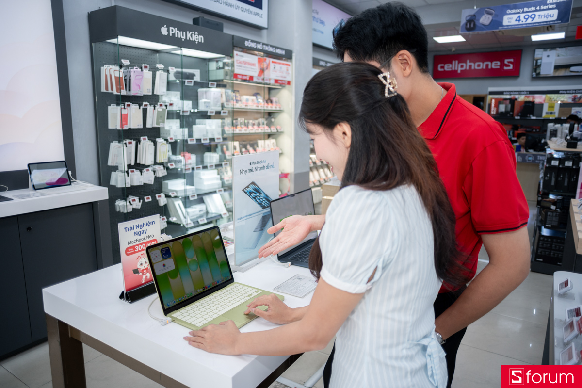 MacBook Neo dùng chip A18 Pro mạnh mẽ