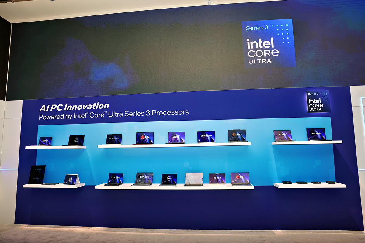 Intel chính thức ra mắt Intel Core Ultra Series 3 tại CES 2026