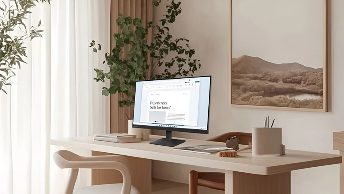 Màn hình Lenovo L24-4E 24 inch cho chất lượng hiển thị tuyệt vời