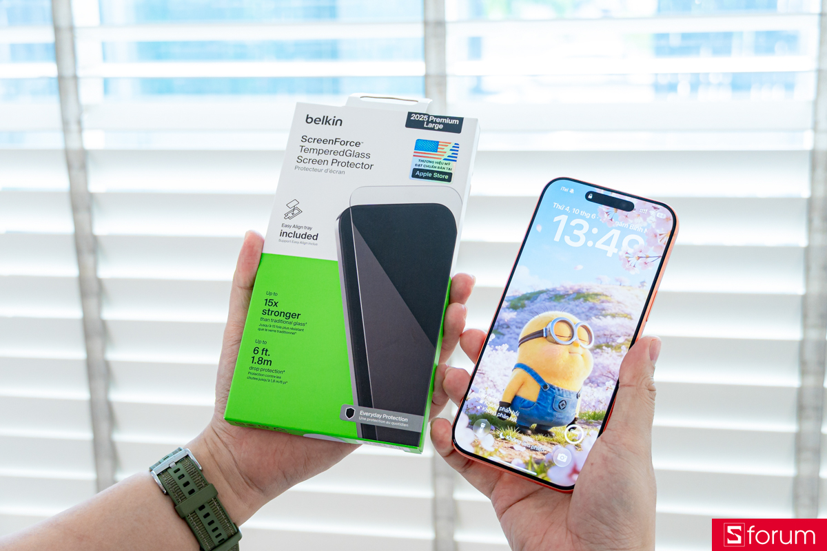 CellphoneS mở bán các mẫu ốp lưng và kính cường lực Belkin dành cho iPhone 17 Series