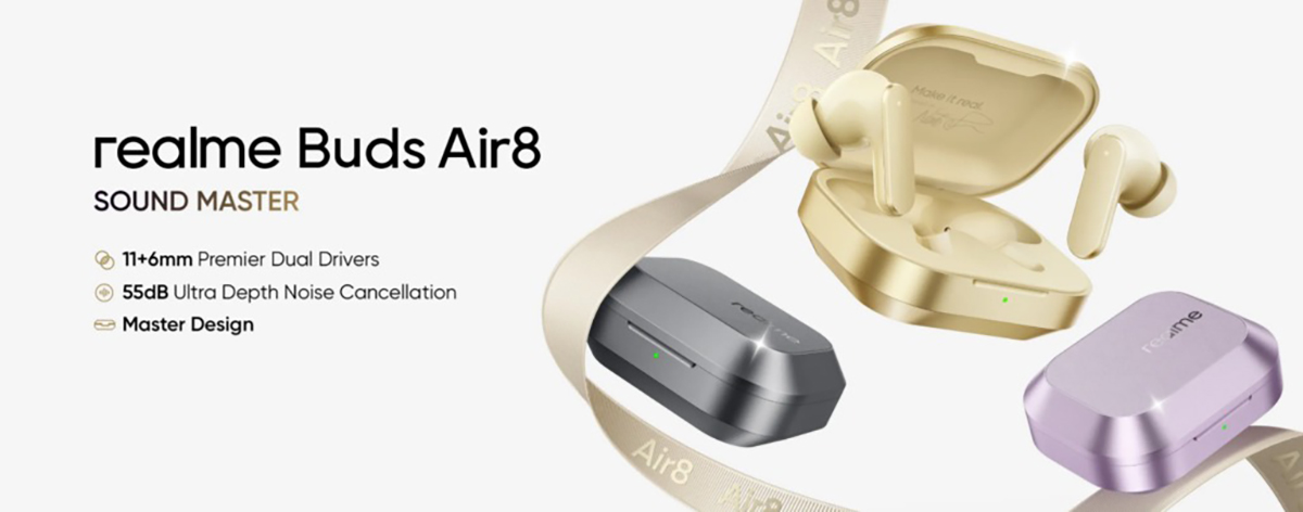 realme Buds Air 8 ra mắt