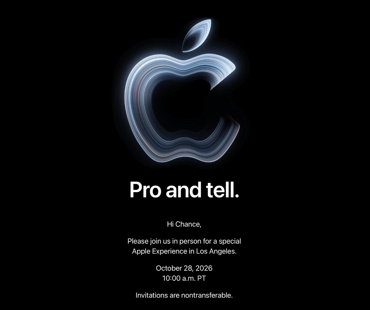 Thư mời Apple gửi đến giới báo chí và media