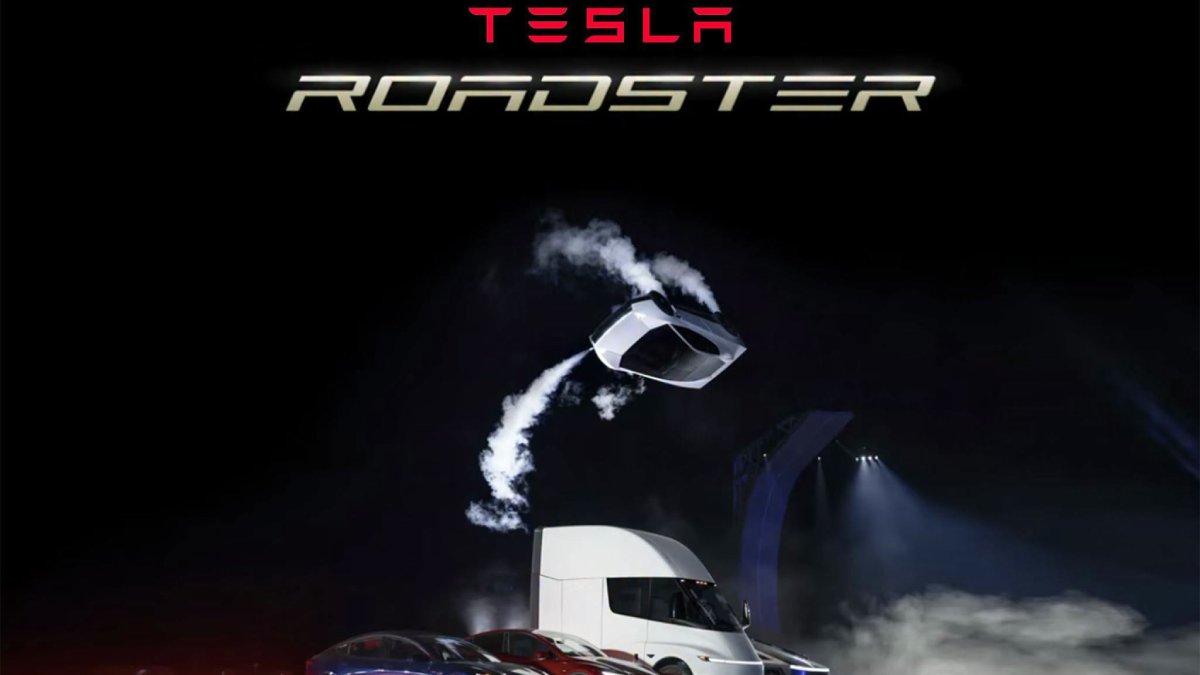 Tesla Roadster biết bay xuất hiện, lời hứa của Elon Musk từ 8 năm trước thành hiện thực?