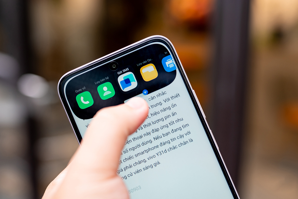 vivo Y31d có thể đáp ứng nhiều ngày sử dụng của người dùng