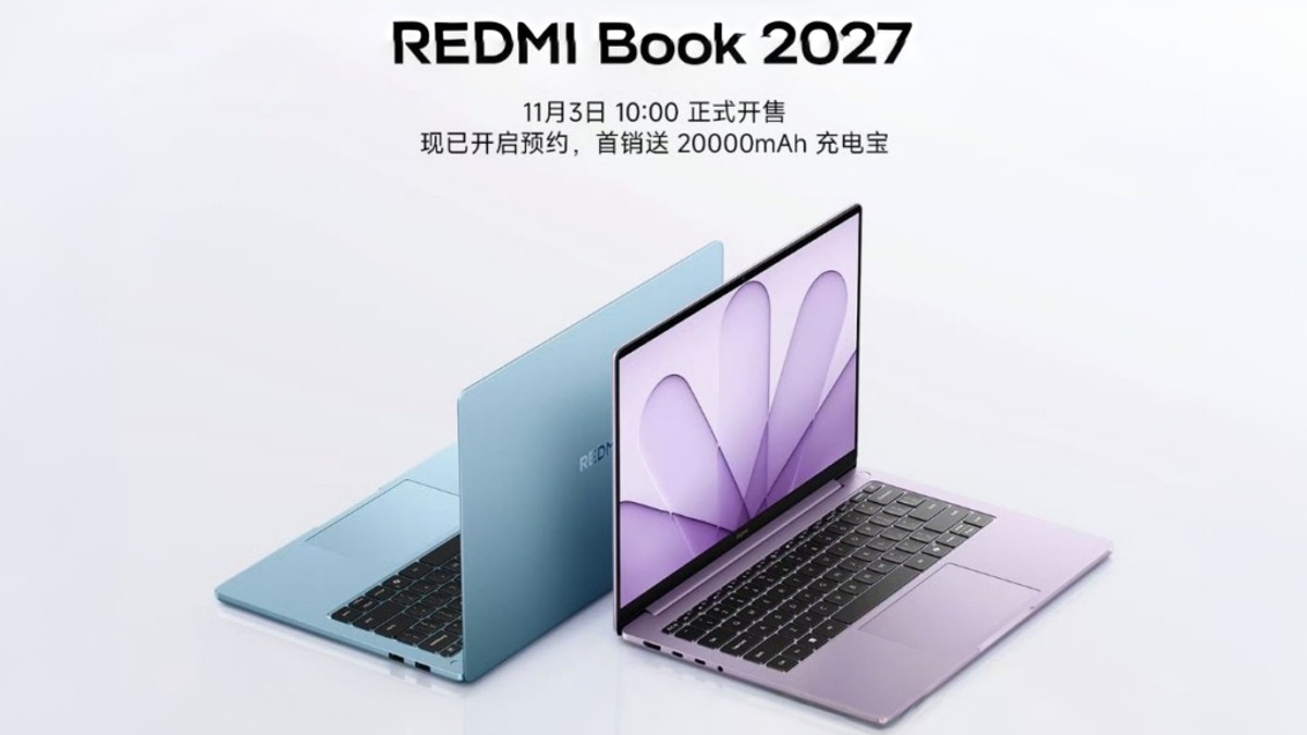 REDMI Book 2027 ra mắt