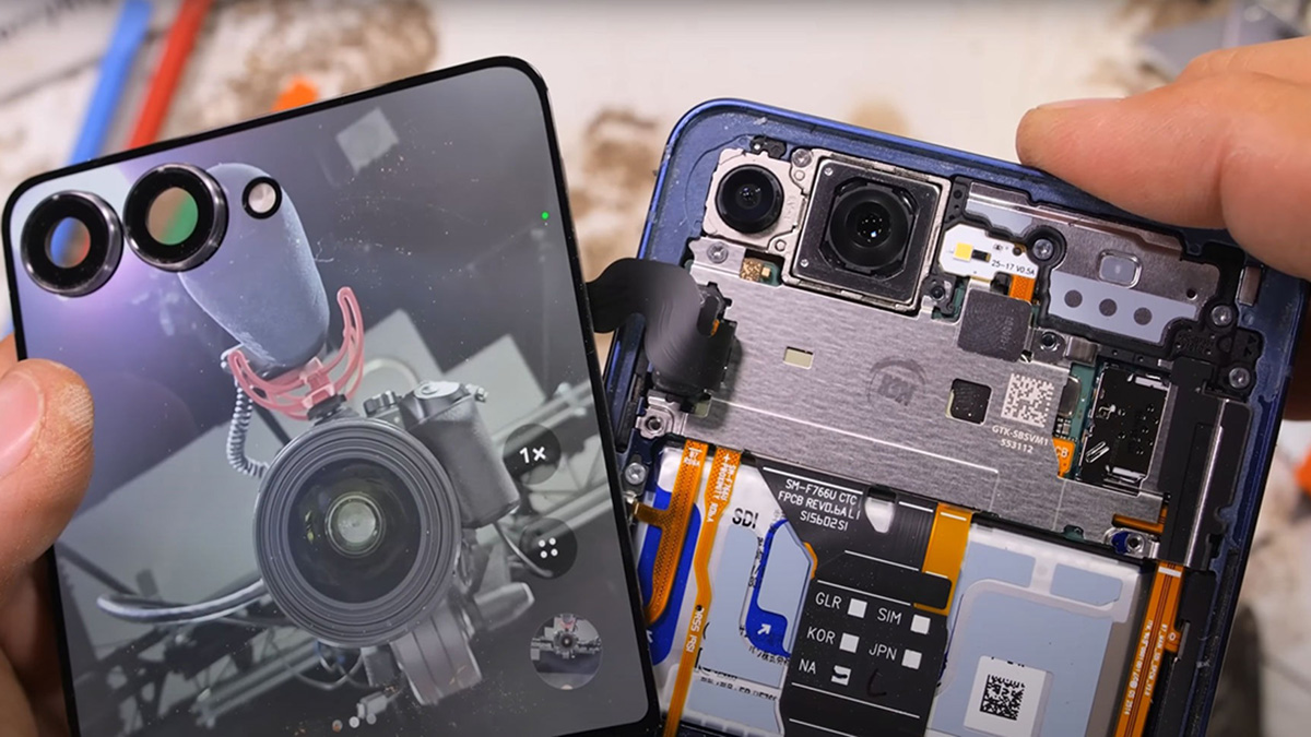 Video tháo rời Galaxy Z Flip7: Bất ngờ vì độ dễ sửa chữa