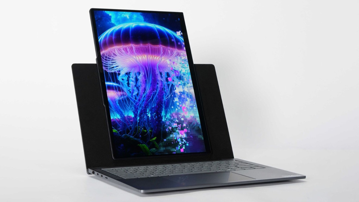 IFA 2025: Lenovo giới thiệu Project Pivo, laptop màn hình xoay “có một không hai”