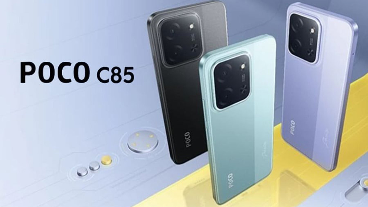 Xiaomi POCO C85 ra mắt: Pin 6000 mAh, Helio G81 Ultra và camera kép 50MP AI, giá chỉ từ 2.87 triệu đồng