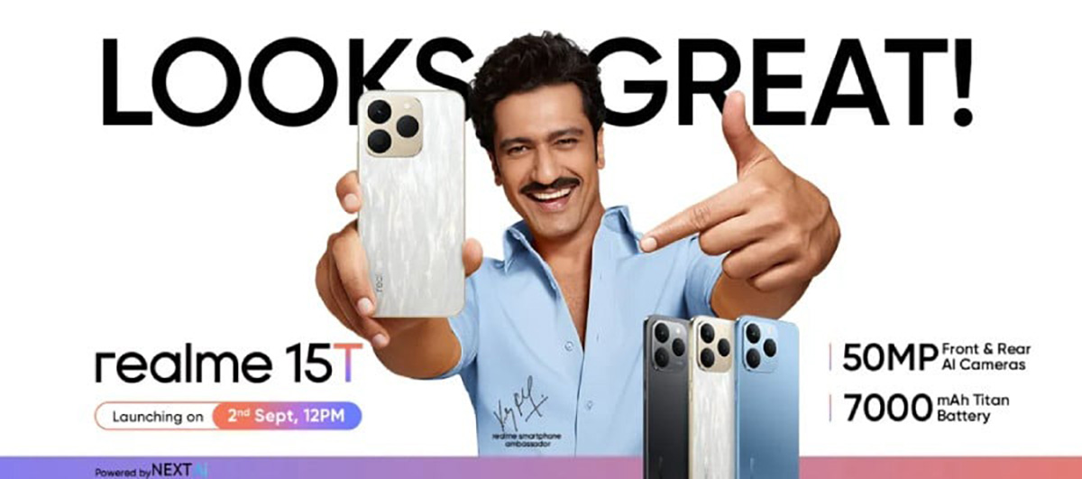 realme 15T sẽ có pin 7000 mAh ấn tượng